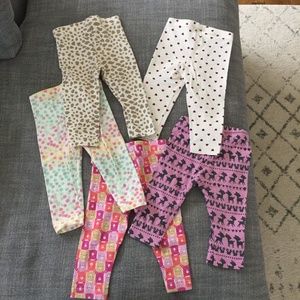 Gymboree Baby Girl Leggings Bundle